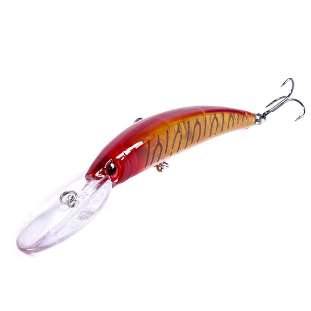 HENGJIA 1pcs Deep Diving Wobblers Minnow - 2