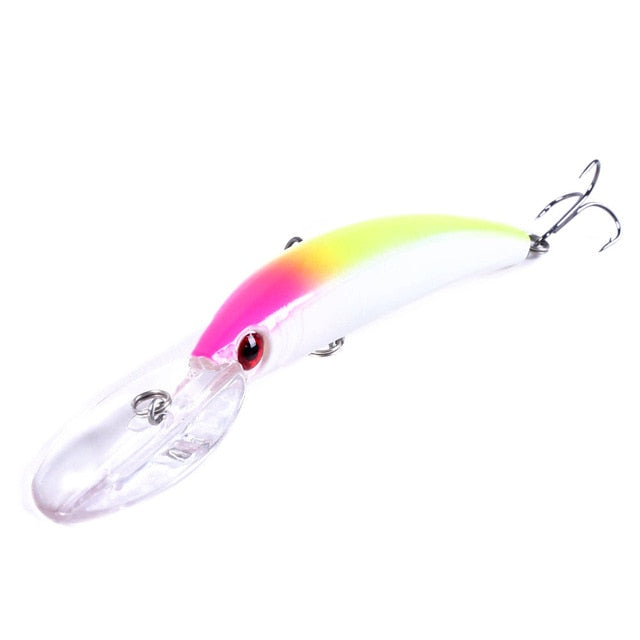 HENGJIA 1pcs Deep Diving Wobblers Minnow - 3