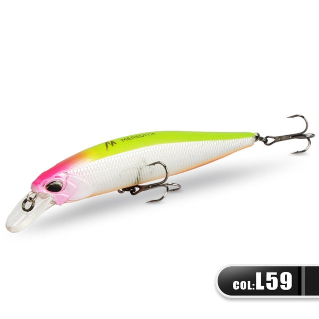 MRERDITH JERK MINNOW - JBR-100F-L59 / China - JBR-100F-L59 / Russian Federation