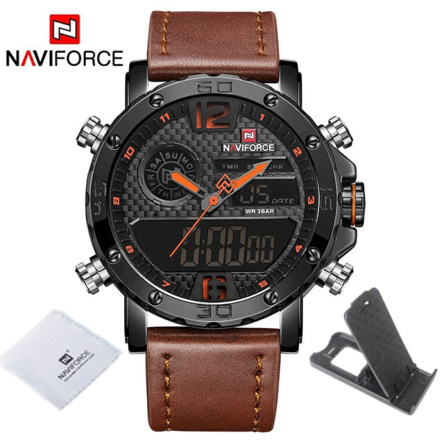 Mens NAVIFORCE Luxury Sports Watch - BOLBN / China