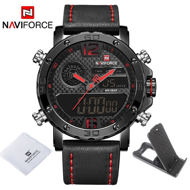 Mens NAVIFORCE Luxury Sports Watch - BRB / China