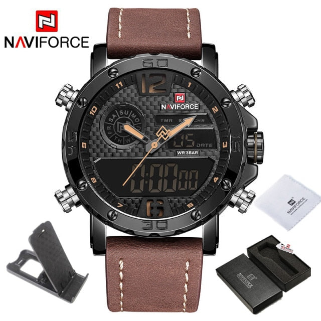 Mens NAVIFORCE Luxury Sports Watch - BYBN BOX / China