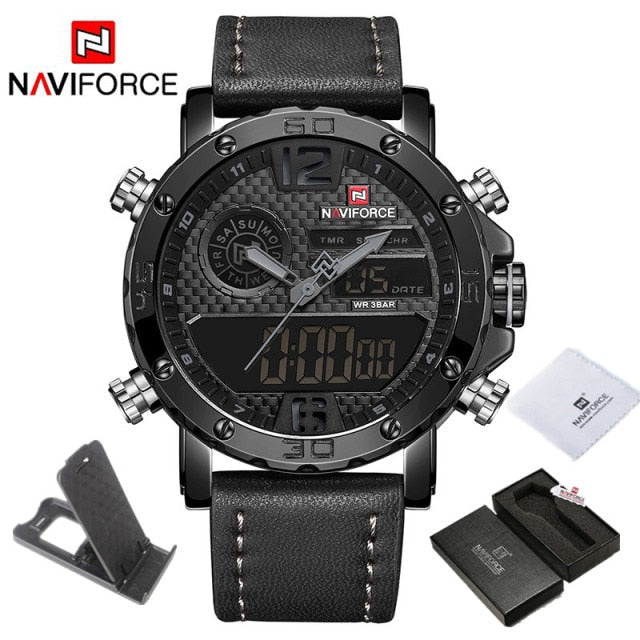 Mens NAVIFORCE Luxury Sports Watch - BGYB BOX / China