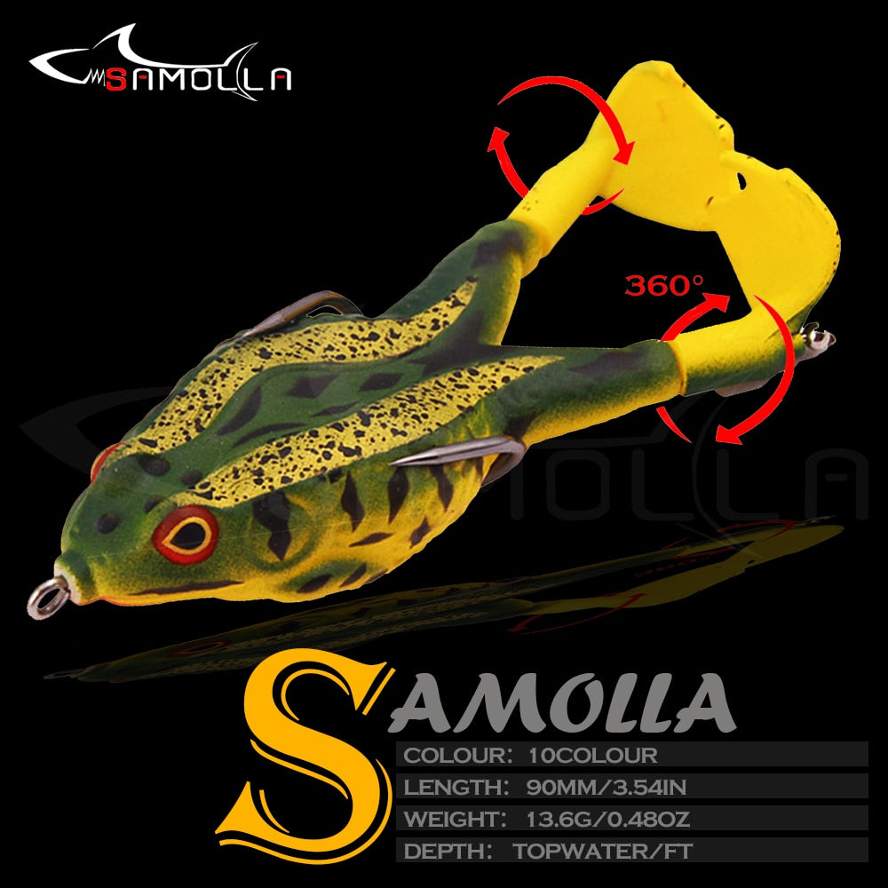 New Top Water Soft Lure Frog