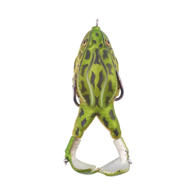 New Top Water Soft Lure Frog - Turquoise