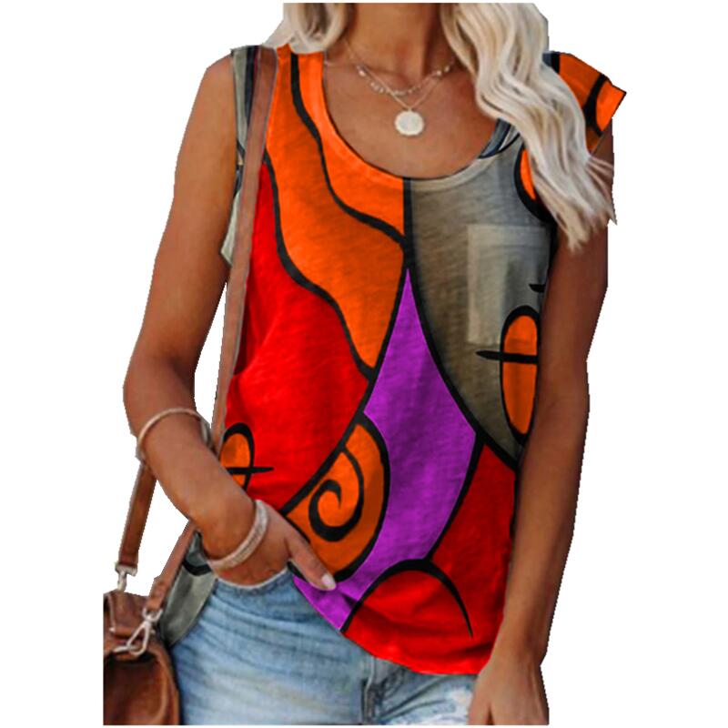 Vintage Women’s Sleeveless T Shirt / Tops