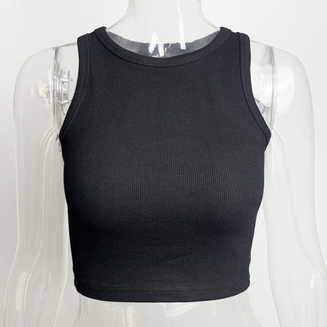 Ribbed Tank Top - short black / XL - short black / L - short black / XXL - short black / M - short black / S