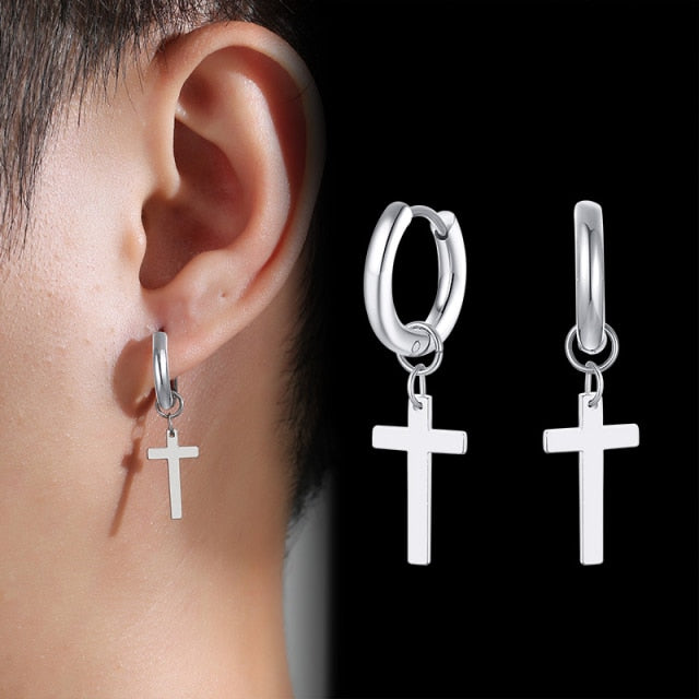 Cross Earrings - ED-404S