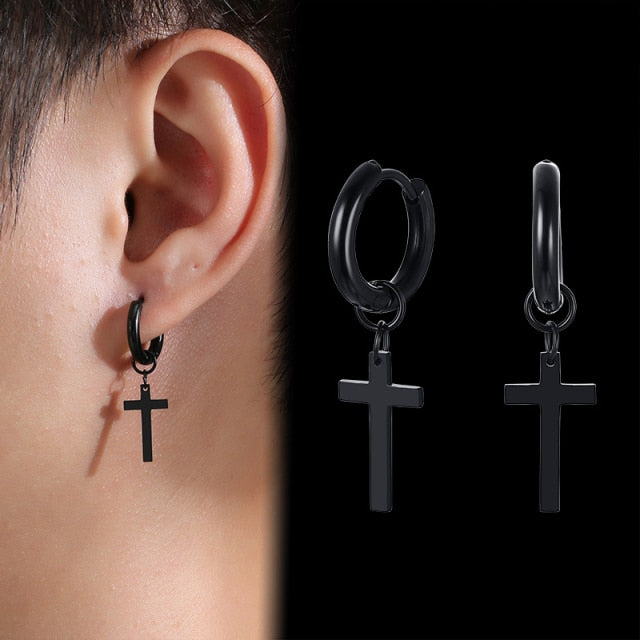 Cross Earrings - ED-404B