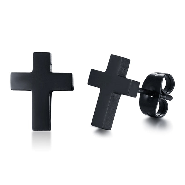 Cross Earrings - ES-214B