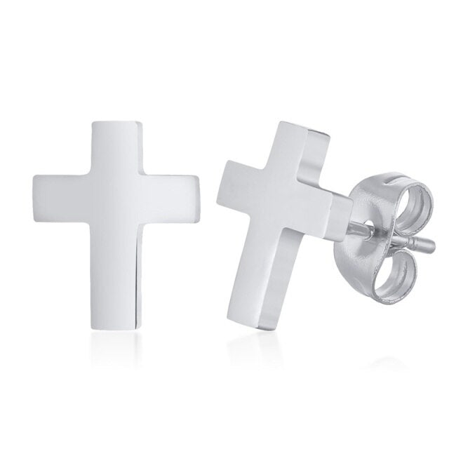 Cross Earrings - ES-214S