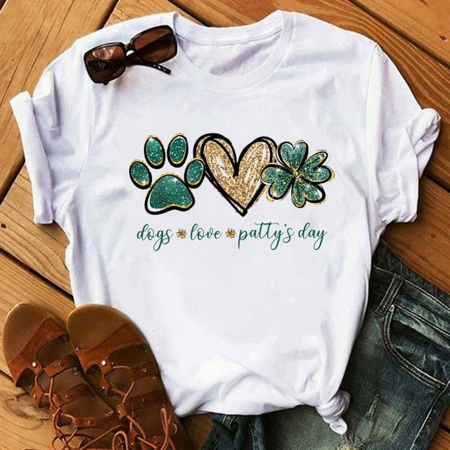 Dog Paws T-Shirt (Variety Selection)