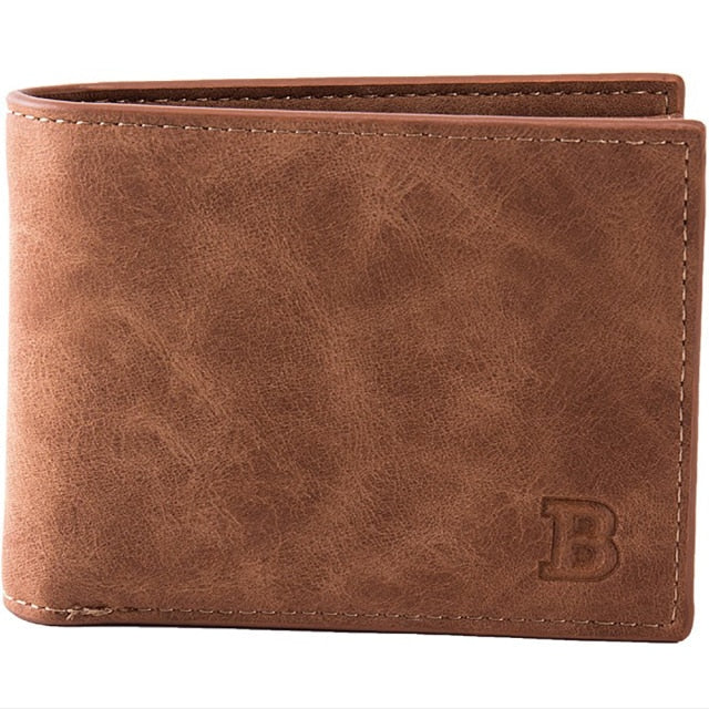 Men's Luxury Business Wallet & Card Holder - brown