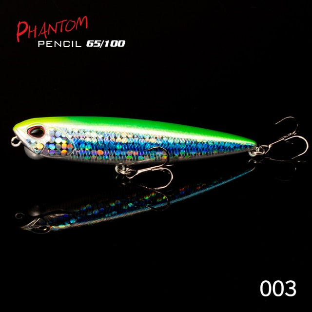 Hunthouse Pencil Lure Topwater - 003 / 65mm 5.5g - 003 / 100mm 14.5g