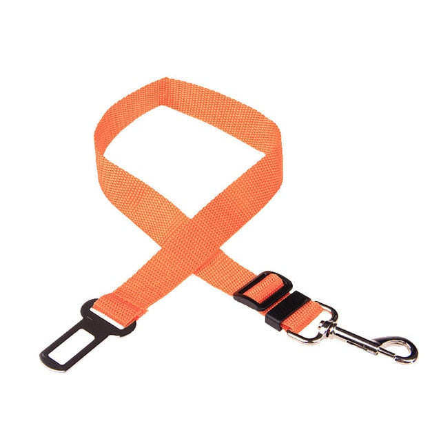 Dog Seat Belt - Orange / China