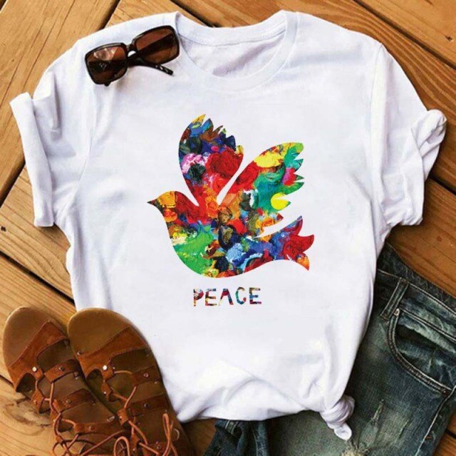 Peace Love T Shirt