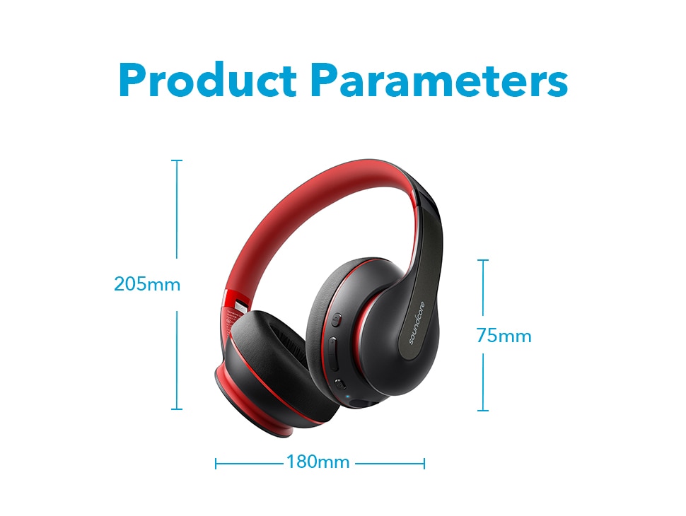 Anker Soundcore Life Q10 Wireless Bluetooth Headphones