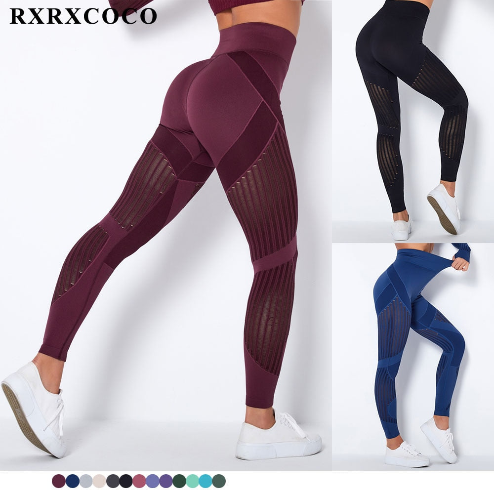 Women's High Waist Seamless Leggings