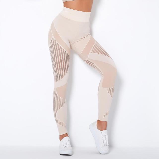 Women's High Waist Seamless Leggings - SL597KH / XL - SL597KH / M - SL597KH / L - SL597KH / XS