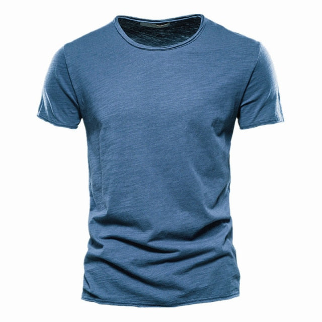 Brand Quality 100% Cotton Men T-shirt V-Neck - F038-O-JeansBlue / Size S 45 to 55 kg - F038-O-JeansBlue / Size L 65 to 72 kg - F038-O-JeansBlue / Size M 55 to 65 kg - F038-O-JeansBlue / Size XXL 80 to 90 kg - F038-O-JeansBlue / Size XL 72 to 80 kg