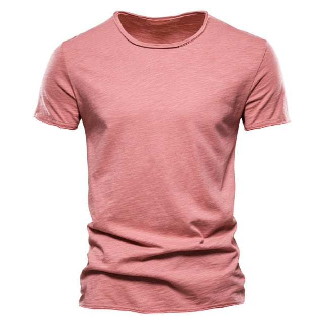 Cotton Mens Plain Pink Shirt, Size: XL and XXL