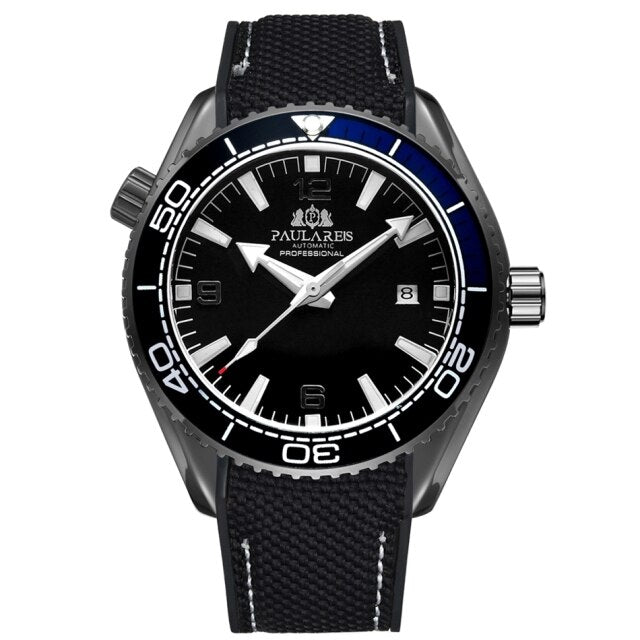 Paulareis Men Automatic Watch - Black Black