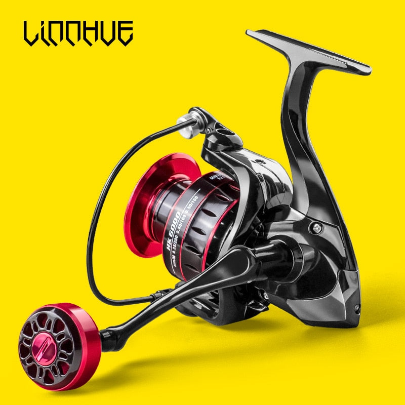 LINNHUE Fishing Reel 5.2:1 High Speed