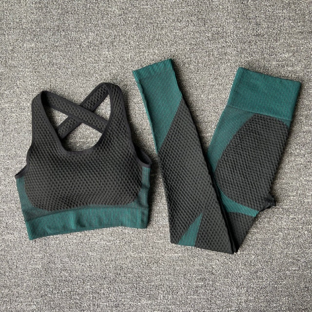 Female Fitness Suit - BraPantsNewGreen / XL / China - BraPantsNewGreen / S / China - BraPantsNewGreen / L / China - BraPantsNewGreen / M / China