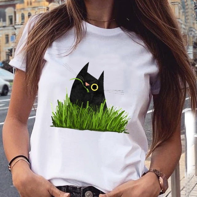 Cat Love T-Shirt - bvr24407 / S - bvr24407 / XL - bvr24407 / XXL - bvr24407 / M - bvr24407 / L