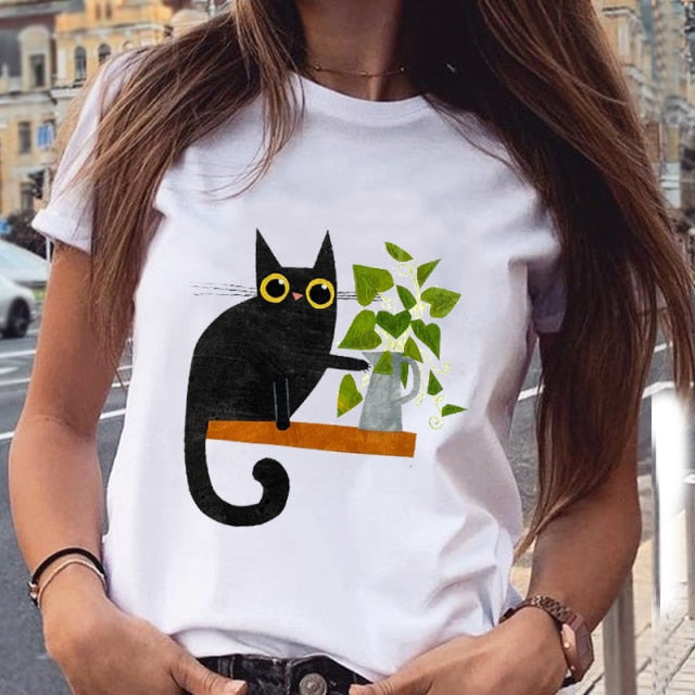 Cat Love T-Shirt - bvr24409 / M - bvr24409 / L - bvr24409 / S - bvr24409 / XL - bvr24409 / XXL