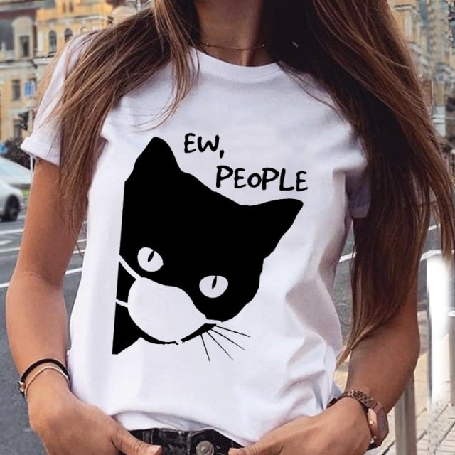 Cat Love T-Shirt - bvr24417 / M - bvr24417 / L - bvr24417 / S - bvr24417 / XL - bvr24417 / XXL