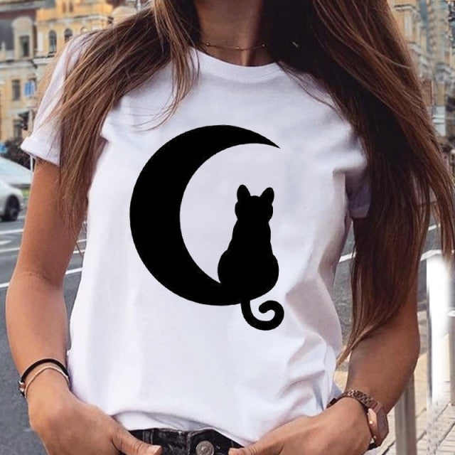 Cat Love T-Shirt - bvr24421 / M - bvr24421 / L - bvr24421 / S - bvr24421 / XL - bvr24421 / XXL