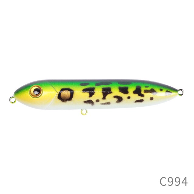 Spook Walking Dog Top Water Wobbler Bait - C994 / China / 90mm - C994 / China / 100mm