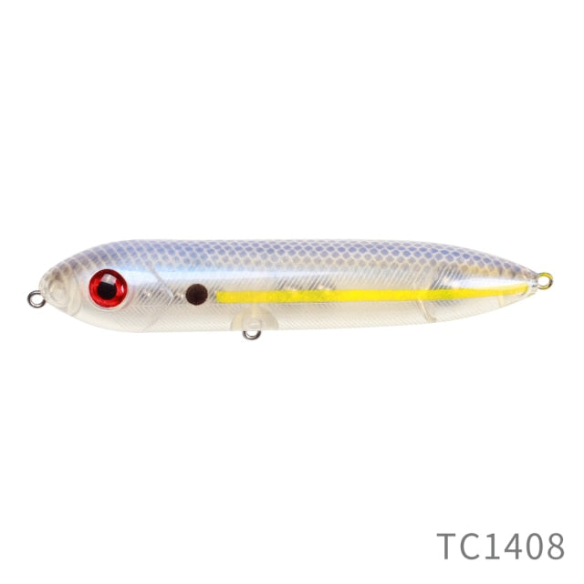 Spook Walking Dog Top Water Wobbler Bait - TC1408 / China / 90mm - TC1408 / China / 100mm