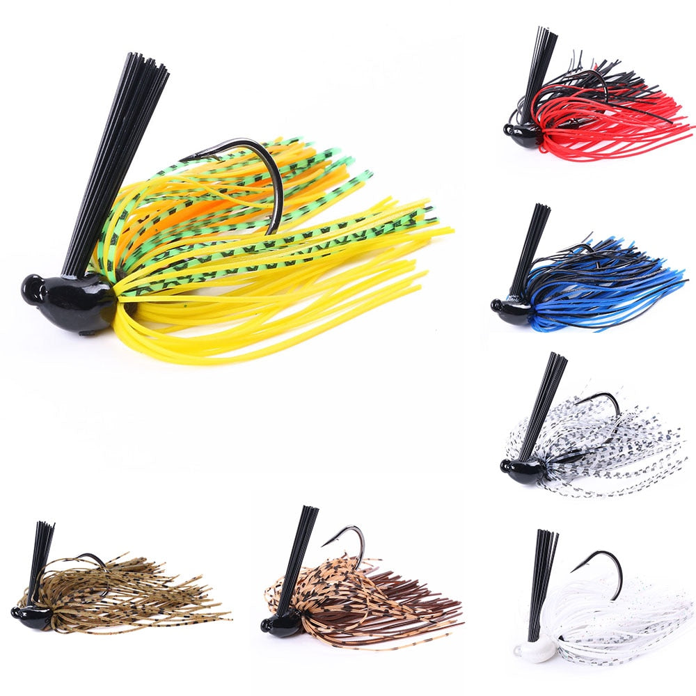 8 Color Jig Fishing Lures