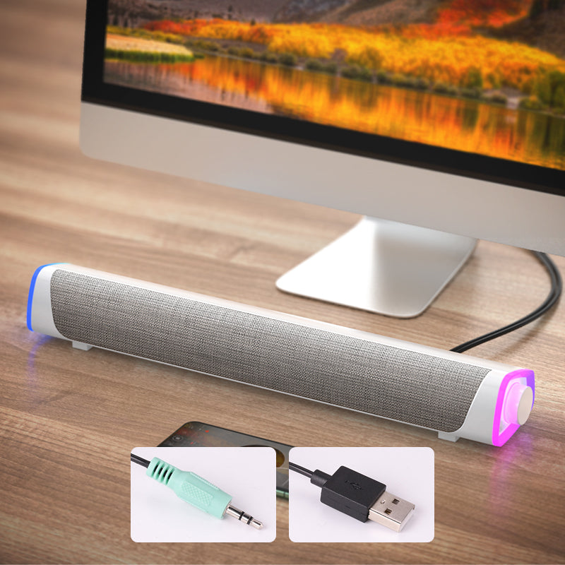 3D Surround Soundbar Bluetooth or Wired Speaker