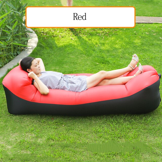 Outdoor Lazy Sofa Bag - Red